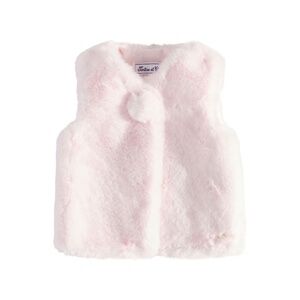 NWT Tartine et Chocolate Faux Fur Vest - 2A